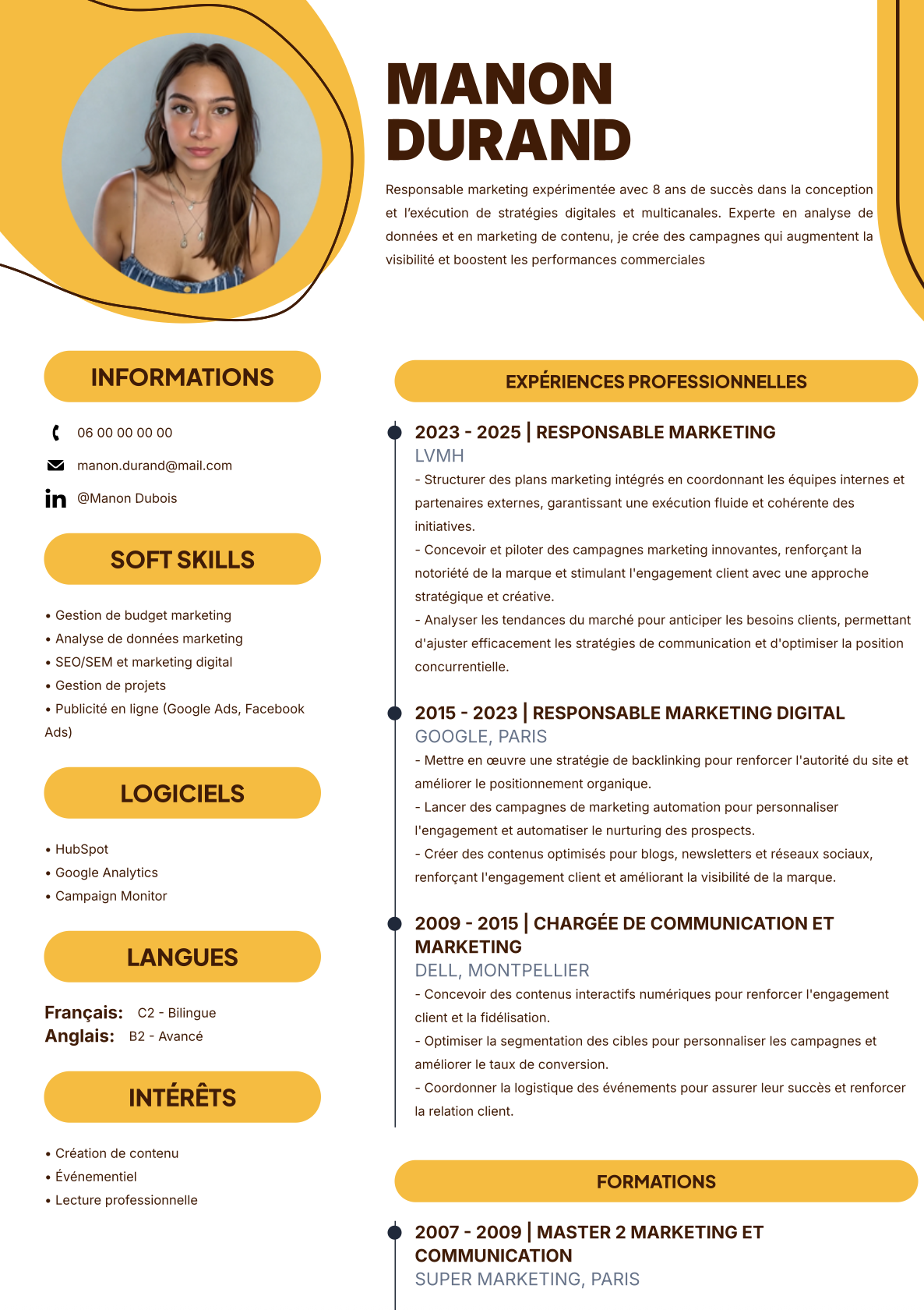 CV Template 4