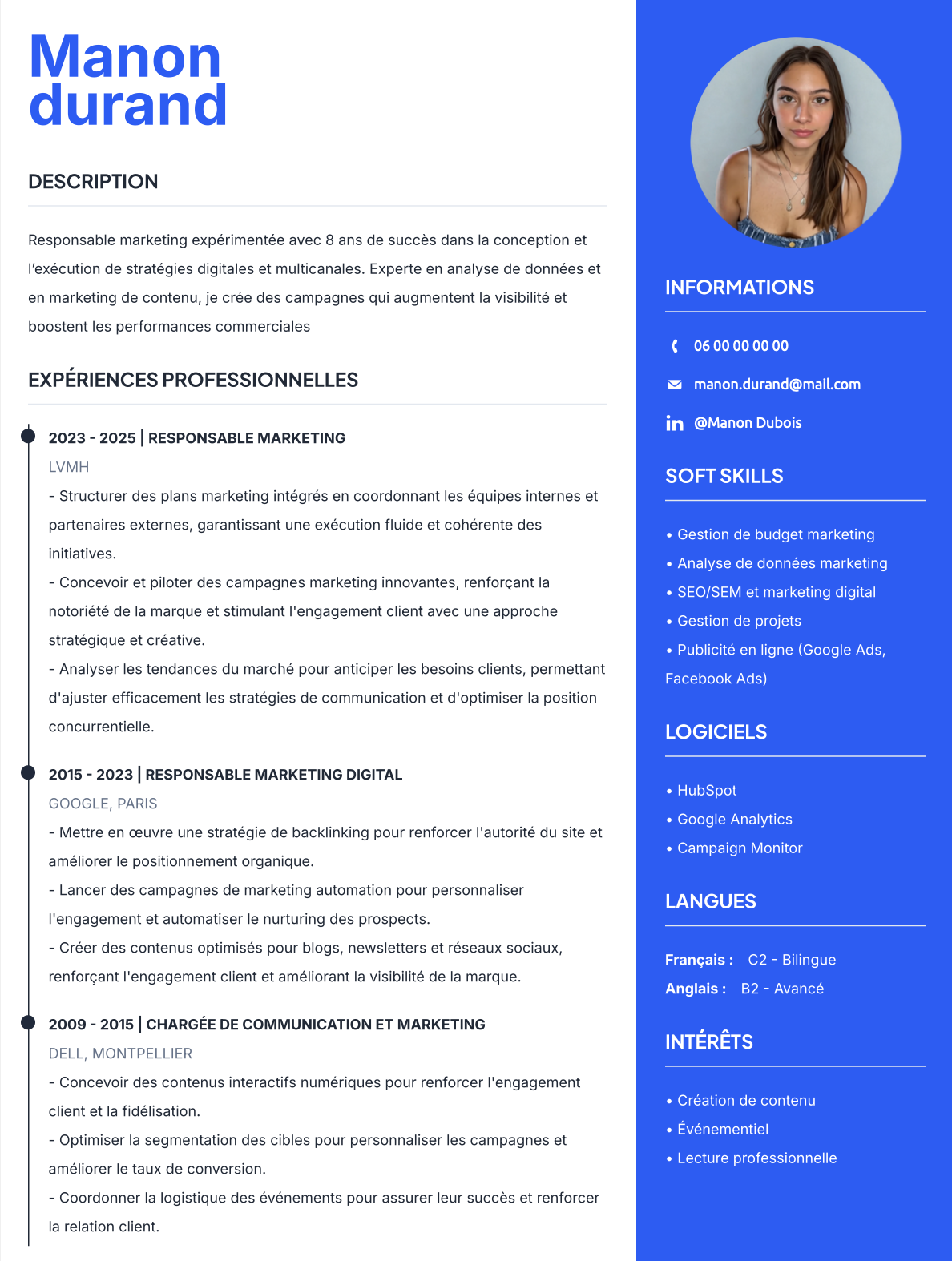 CV Template 4
